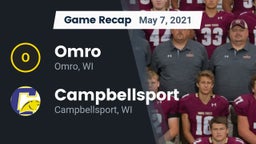 Recap: Omro  vs. Campbellsport  2021