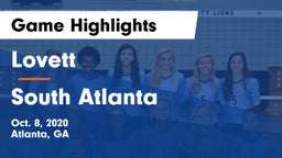 Lovett  vs South Atlanta Game Highlights - Oct. 8, 2020