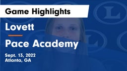 Lovett  vs Pace Academy Game Highlights - Sept. 13, 2022