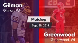 Matchup: Gilman vs. Greenwood  2016