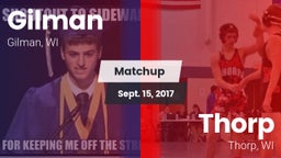 Matchup: Gilman vs. Thorp  2017