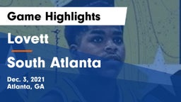 Lovett  vs South Atlanta  Game Highlights - Dec. 3, 2021
