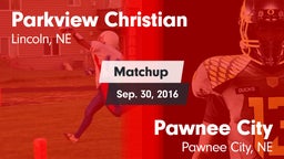 Matchup: Parkview Christian vs. Pawnee City  2016
