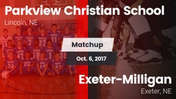 Matchup: Parkview Christian vs. Exeter-Milligan  2017