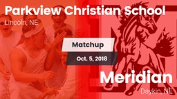 Matchup: Parkview Christian vs. Meridian  2018