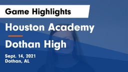 Houston Academy  vs Dothan High Game Highlights - Sept. 14, 2021