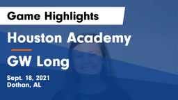 Houston Academy  vs GW Long Game Highlights - Sept. 18, 2021