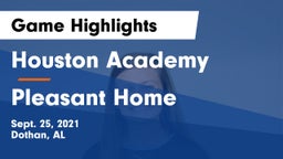 Houston Academy  vs Pleasant Home Game Highlights - Sept. 25, 2021
