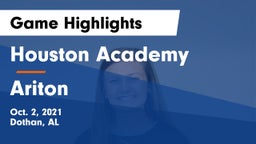 Houston Academy  vs Ariton Game Highlights - Oct. 2, 2021