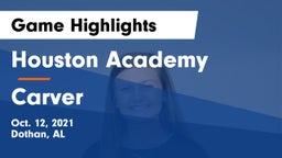 Houston Academy  vs Carver Game Highlights - Oct. 12, 2021