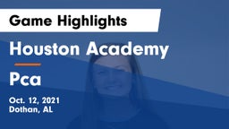 Houston Academy  vs Pca Game Highlights - Oct. 12, 2021