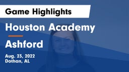 Houston Academy  vs Ashford  Game Highlights - Aug. 23, 2022