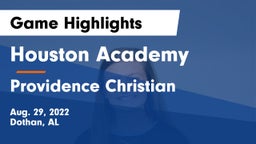 Houston Academy  vs Providence Christian  Game Highlights - Aug. 29, 2022