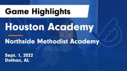 Houston Academy  vs Northside Methodist Academy Game Highlights - Sept. 1, 2022