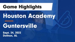 Houston Academy  vs Guntersville  Game Highlights - Sept. 24, 2022