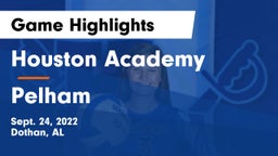 Houston Academy  vs Pelham Game Highlights - Sept. 24, 2022