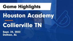 Houston Academy  vs Collierville TN Game Highlights - Sept. 24, 2022