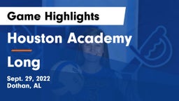 Houston Academy  vs Long  Game Highlights - Sept. 29, 2022
