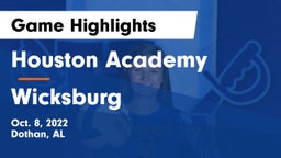 Houston Academy  vs Wicksburg Game Highlights - Oct. 8, 2022