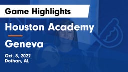 Houston Academy  vs Geneva Game Highlights - Oct. 8, 2022
