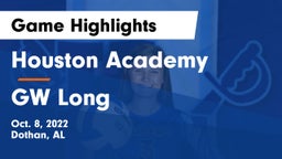 Houston Academy  vs GW Long Game Highlights - Oct. 8, 2022