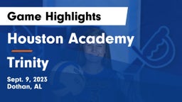 Houston Academy  vs Trinity Game Highlights - Sept. 9, 2023