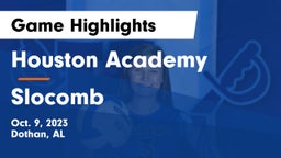 Houston Academy  vs Slocomb Game Highlights - Oct. 9, 2023