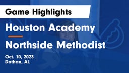 Houston Academy  vs Northside Methodist Game Highlights - Oct. 10, 2023