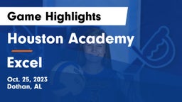 Houston Academy  vs Excel Game Highlights - Oct. 25, 2023