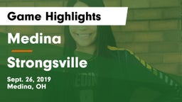 Medina  vs Strongsville Game Highlights - Sept. 26, 2019