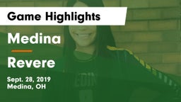 Medina  vs Revere  Game Highlights - Sept. 28, 2019