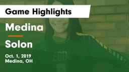 Medina  vs Solon  Game Highlights - Oct. 1, 2019