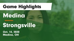 Medina  vs Strongsville  Game Highlights - Oct. 14, 2020