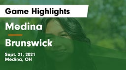 Medina  vs Brunswick  Game Highlights - Sept. 21, 2021
