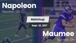 Matchup: Napoleon vs. Maumee  2017