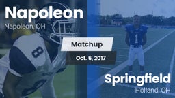 Matchup: Napoleon vs. Springfield  2017