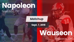 Matchup: Napoleon vs. Wauseon  2018