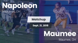 Matchup: Napoleon vs. Maumee  2018