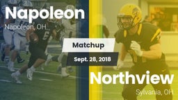 Matchup: Napoleon vs. Northview  2018