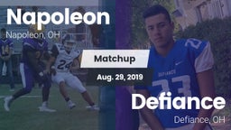 Matchup: Napoleon vs. Defiance  2019