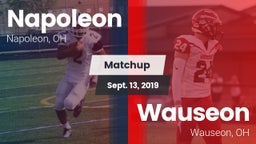 Matchup: Napoleon vs. Wauseon  2019