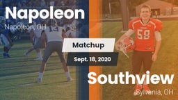 Matchup: Napoleon vs. Southview  2020