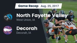 Recap: North Fayette Valley vs. Decorah  2017