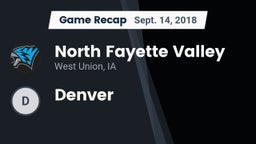 Recap: North Fayette Valley vs. Denver 2018