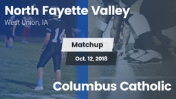 Matchup: North Fayette vs. Columbus Catholic 2018