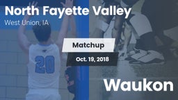 Matchup: North Fayette vs. Waukon 2018