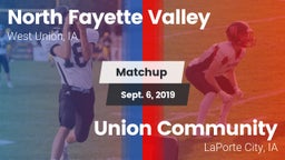 Matchup: North Fayette vs. Union Community  2019