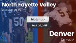Matchup: North Fayette vs. Denver  2019