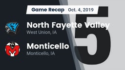 Recap: North Fayette Valley vs. Monticello  2019