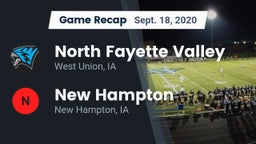 Recap: North Fayette Valley vs. New Hampton  2020